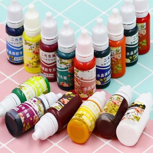 Highly Concentrated Oily Crystal Epoxy Pigment Handmade Resin Dyeing DIY Jewelry Making Tools
