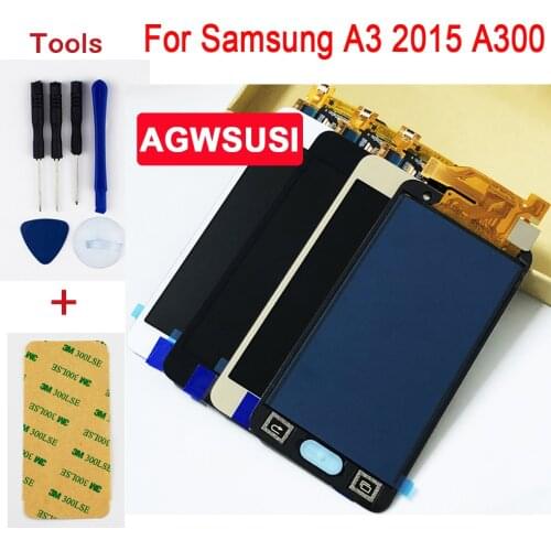 4.5" for Samsung Galaxy A3 2015 A300 SM- A300X A300H A300FU A300FN LCD Display Screen + Touch Digitizer Sensor Assembly