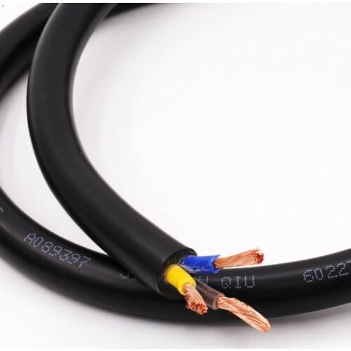 1M Hifi audio 14mm power cable bulk cables hifi power cable sold by meter audio power wire