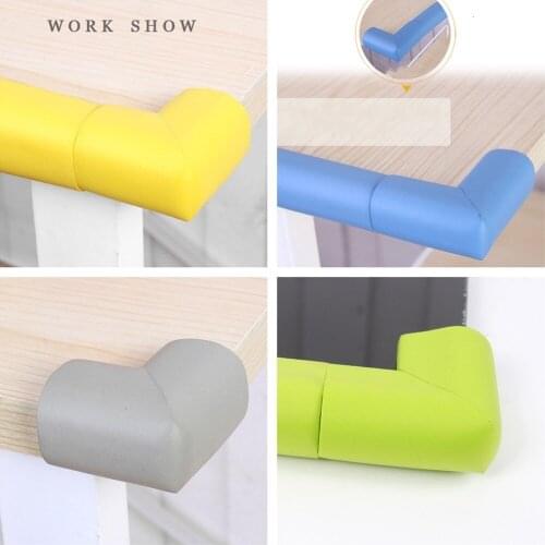 10Pcs/lot 55*55mm Children Protection Corner Soft Table Desk Children Safety Corner Baby Safety Edge Guards