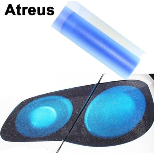 Atreus 100\200*30cm Car LED flash Point Film DIY Sticker For VW BMW Audi Mini Mercedes Opel Toyota Mazda Ford kia Acura Subaru