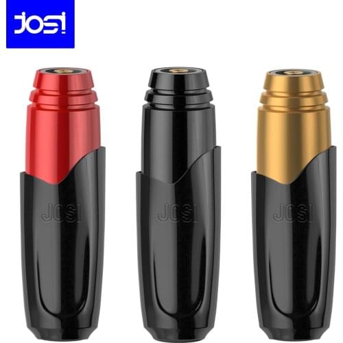 JOSI Wireless Rotary Tattoo Machine Pen Supply Professional Permanent Makeup Machine Rotary Pen With RCA Cord Black Red Gold
