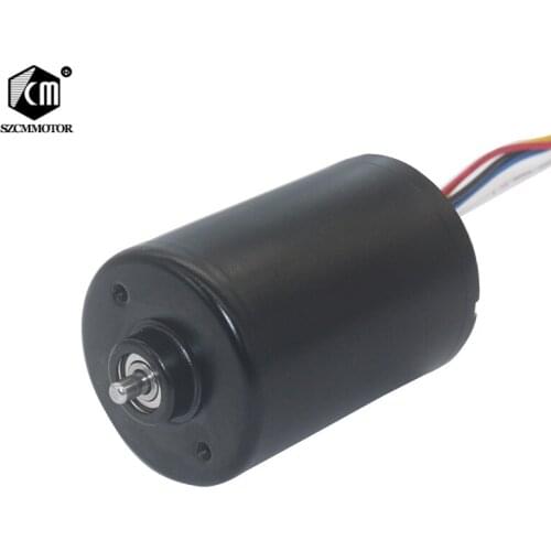 CW/CCW PWM Adjustable Speed Mini BLDC 24v High Speed Long Life Silent Brake Micro Tubular DC Brushless Motor
