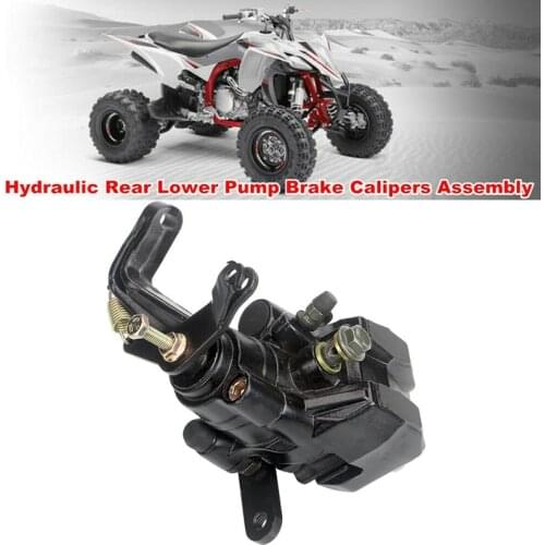 Hydraulic Rear Lower Pump Brake Calipers Assembly for YAMAHA YFZ450 Wolverine 350