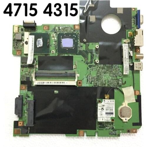 07220-1M 48.4X101.01M For acer 4715 4315 Laptop motherboard MBAKZ01001 motherboard 100%tested fully work