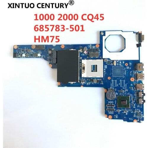685761-501 For HP 250 240 1000 CQ45 Laptop Motherboard 685761-001 685761-601 HM75 Core i5 or i3 processor 100% test working