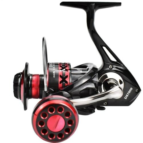New Fishing Reel Metal Spool 2000-7000 Carp Spinning Reel 13KG Max Drag 5.0:1 4.7:1 Big Trolling Seawater Fishing Wheel 2021