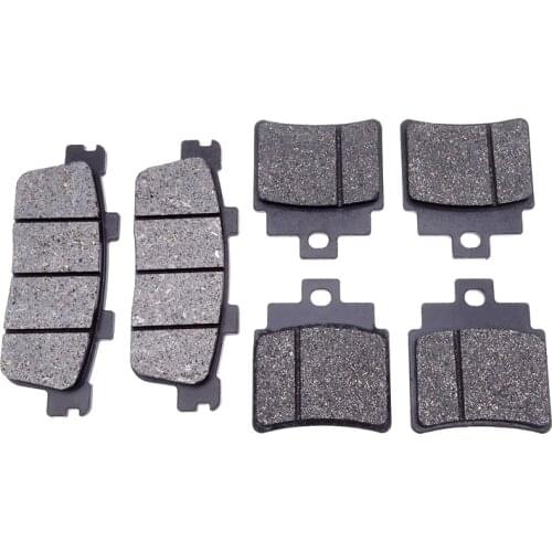 For SYM RV250 07-14 Joymax 250i 06-15 GTS300 08-14 GTS250i 07-14 Joymax 300i 09-15 6 PCs/Sets Motorcycle Front + Rear Brake Pads