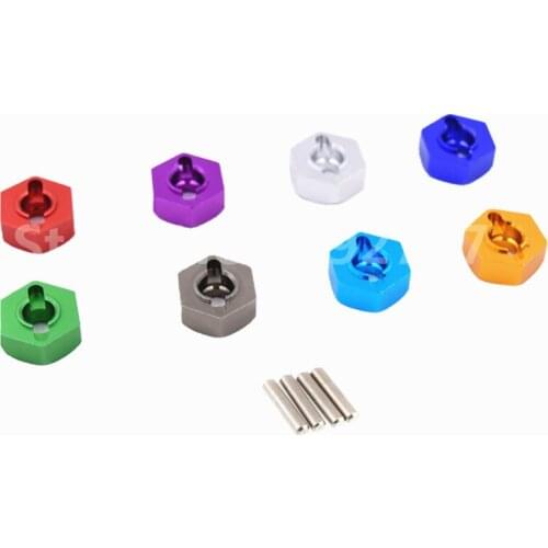 RC Car AXIAL SCX10 ELECTRIC 4WD Parts 1/10 Scale Models SCX-10 SCX10-05 Aluminum Wheel Hex.Mount(Al.)Thickness 5mm