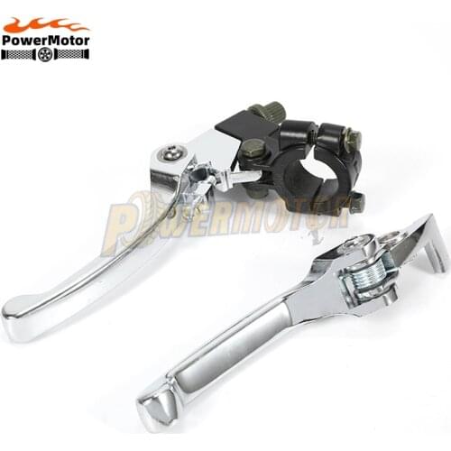 Motorcycle Left Right Brake Clutch Levers Black Handlebar Brake Clutch For HONDA CRF KLX KAYO Dirt Bike Motocross