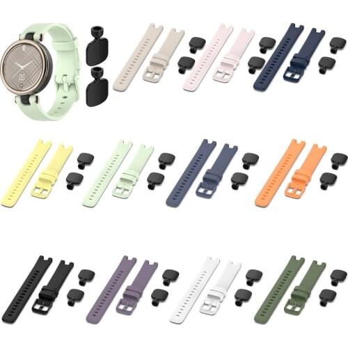 Silicone Band Straps For Garmin Lily Smart Watch Strap Women Fitness Sport Watchband Bracelet Replacement Accessories
