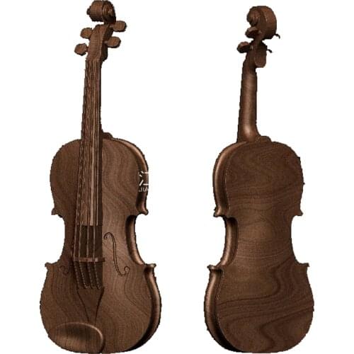 3d model relief for cnc machine in STL file format N25 Violin