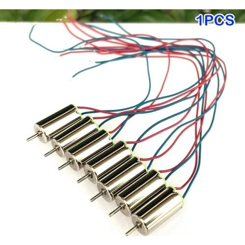 1pc DC 3V 3.7V 612 Ultra High Speed Coreless Motor 0612 RC Drone Tail Engine UAV Accessories for Airplane Quadcopter Toy Model
