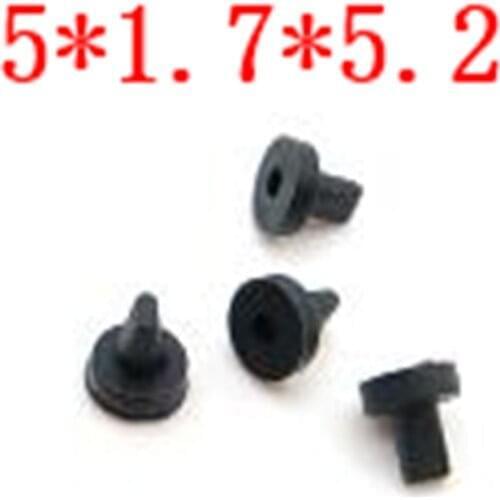 5*1.7*5.2 mm Silicone Duckbill Valve Anti-backflow Low Pressure Lazy Toothbrush Brush Head One-way Check Valve 5-1.7-5.2 mm