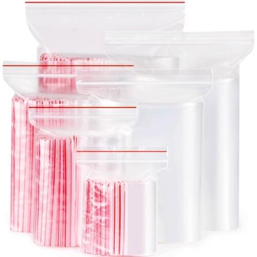 500Pcs Transparent Self Sealing Plastic Bags Gifts Candy Bag Pouch Jewelry Reclosable Plastic Self Sealed Poly Package 6x8cm