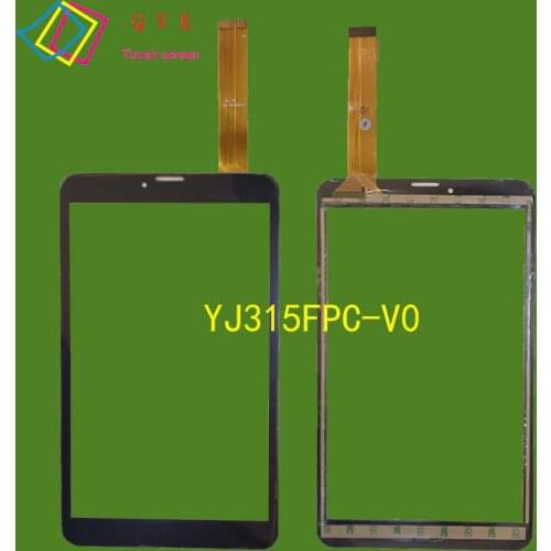 8 inch for DEXP Ursus TS180/Ginzzu GT-8010 rev.2 GT-8010v2 tablet pc capacitive touch screen glass digitizer panel YJ315FPC-V0
