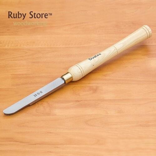 A1023 HSS 3/4" (19mm) 3 in 1 Woodturning Chisel - Scraper, Skew and Gouge