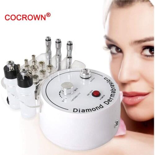 3 in1 Diamond Microdermabrasion Dermabrasion Machine Water Spray Exfoliation Beauty Machine Removal Wrinkle Facial Peeling Tools