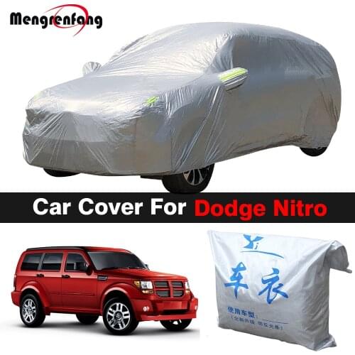 Car Cover Outdoor Sun Shade Anti-UV Snow Rain Ice Protection Cover Dust Proof For Dodge Nitro 2007-2012