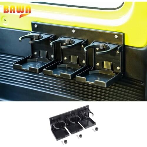 BAWA Car Rear Seat Drinks Cup Holder For Suzuki Jimny 2019 2020 2021 Interior Parts Car Accessories For Suzuki Jimny