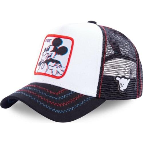 New Brand Anime Star Wars Mickey Snapback Cotton Baseball Cap Men Women Hip Hop Dad Mesh Trucker Hat Dropshipping