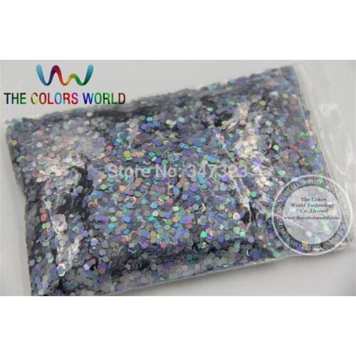 2MM Holographic Light Black Color Glitter Sprinkling paillette Sequins for nail art and other DIY accessories