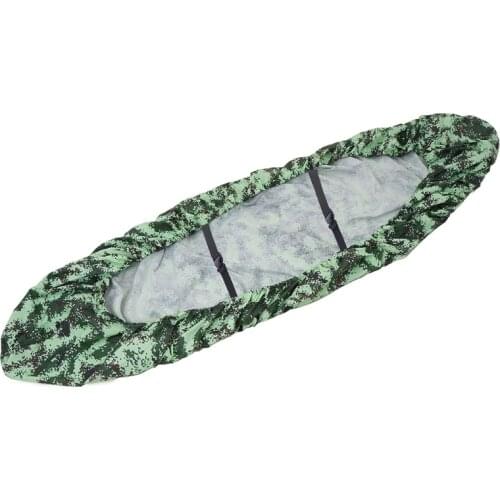 24BD Kayak Cover - Waterproof UV Protection for Outdoor Kayak Storage - Universal Size Canoe Cover and Paddle Board Cover