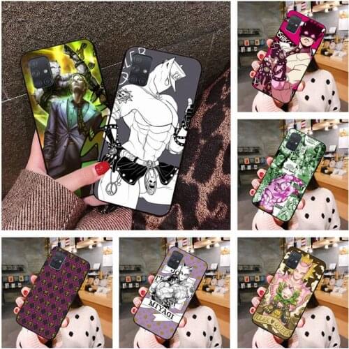 Anime JoJo Killer Queen Phone Case For Samsung Galaxy A21S A01 A11 A31 A81 A10 A20E A30 A40 A50 A70 A80 A71 A51