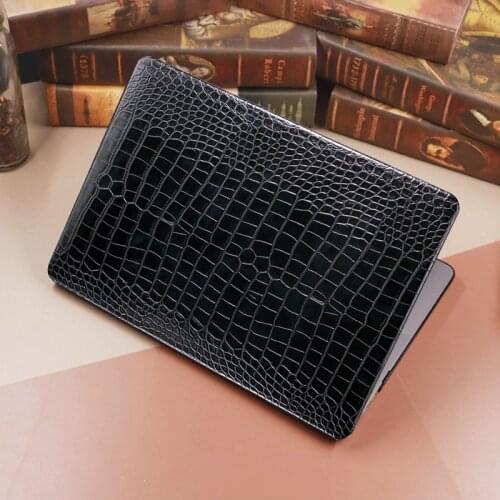 PU Crocodile Laptop Case For MacBook Air Pro 13 13.3 Inch laptop sleeve for Macbook Air Pro Chip M1 A2337 A2338 Cover Case
