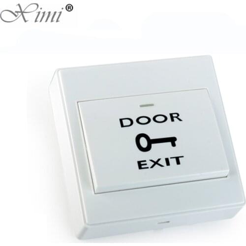Door Release Buttons For Access Control System Exit Switch Exit Button Plastic Door Push Exit Button Door Exit Switch
