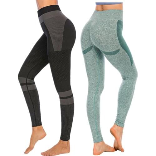 Leggings Sport Women Fitness Seamless Leggins Push Up Breathable Gym Clothing High Elastic Yoga Pants Calzas Deportivas Mujer