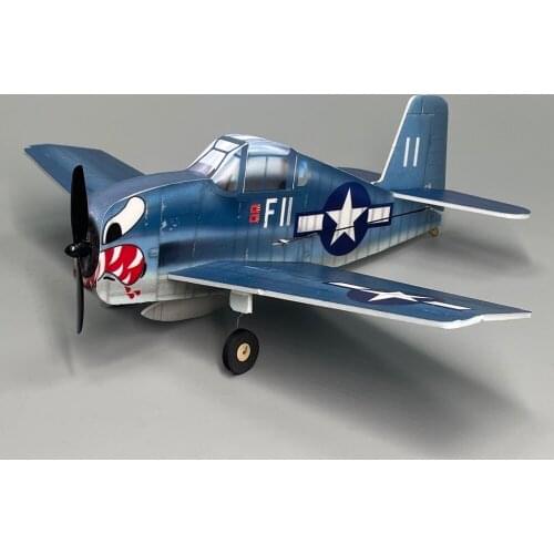 Minimum RC F6F Hellcat 4 Channel Fighter 320mm Remote Control Plane Model