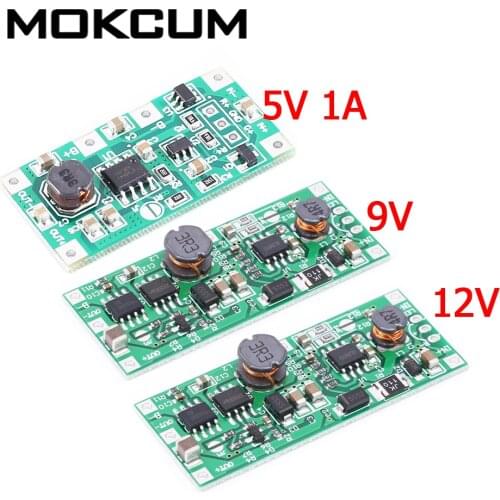 DC DC5V-12V to 9V 12V Charging Module for 18650 Lithium Battery UPS Voltage Converter uninterruptible power supply control board