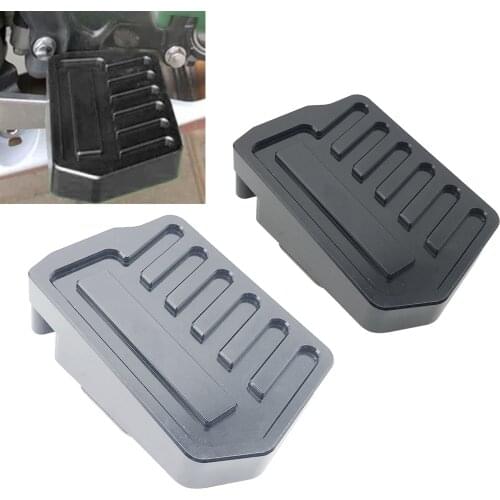 Motorcycle Refit Antislip Footrest Foot Pedal for Kawasaki NINJA400 Black