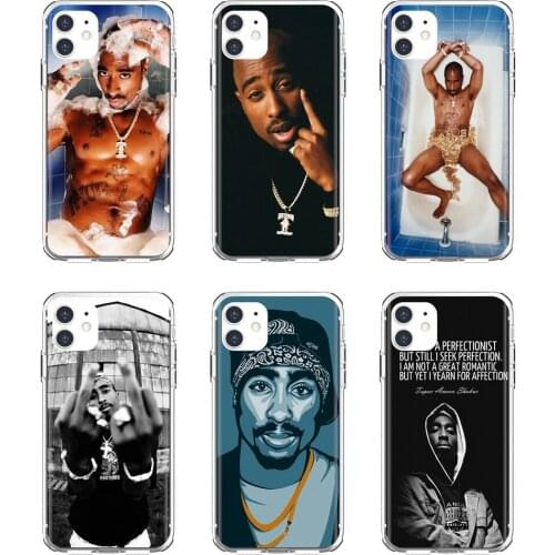 Soft Shell Cover 2Pac-Tupac-Shakur For Xiaomi Redmi 2 S2 3 3S 4 4A 5 5A 5 6 6A 7A 9 9T 9C 9A Pro Pocophone F1