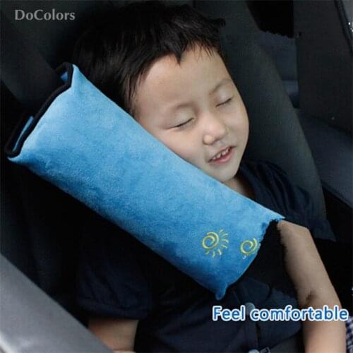 DoColors car Seat Belt shoulder pad pillow case For Peugeot 206 207 208 301 307 308 407 408 508 2008 3008 4008
