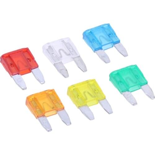 New 60pcs/set Mini Blade Fuses Auto Car Truck Fuse Assortment Kit Set 5A 10A 15A 20A 25/30A