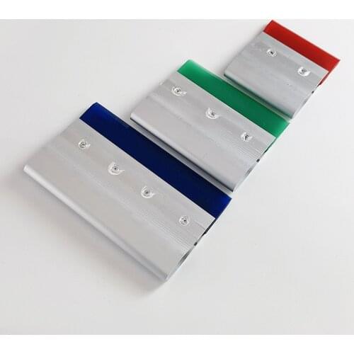New Design Thickened Silk Screen Printing Squeegee With Aluminum Handle Rubber Scraper Printing Factory Wholesale