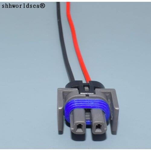 Shhworldsea 2 Pins 1.5mm waterproof wiring connector plug Automotive Connectors male part of 12162017