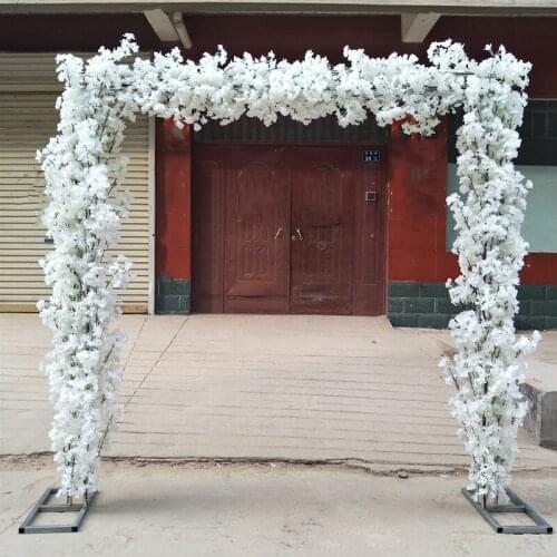 New Various Shape Arches Cherry Blossom Set( Flower with Frame) for Wedding Event Decoration Centerpieces Supplies