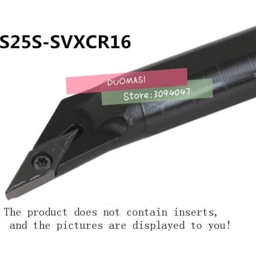 S25S-SVXCR16 CNC Boring Bar, Internal turning tools holder,indexable Lathe cutting tool,Turning Tool holder for VCGT1604 Insert