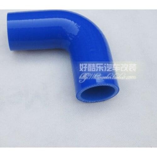 Universal Blue 90Degree 30MM(1.18'') Silicone Hose Coupler,High Quality 63MM Turbo Intake Pipe