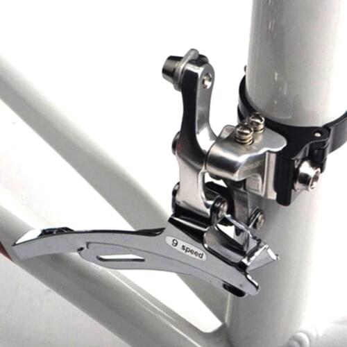 Bicycle Front Derailleur Clamp Mountain Bike Accessoies Bicycle Parts Durable Derailleur Clamp Convertor Adapter Bike Accessory