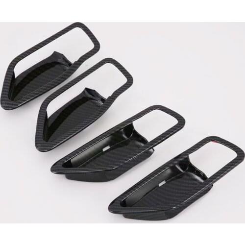 For Toyota Corolla 2019 2020 2021 Interior Inner Door Handle Bowl Cover Trim Catch Frame Molding Garnish Surround Accessories