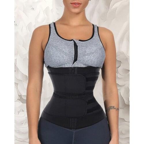 New Plus Size Waist Trainer Slimming Belt Body Shaper For Women Tummy Modeling Strap Corset Waist Cincher Sport Trimmer Girdle