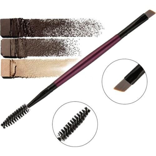 1 Pcs Portable Double Head Eyebrow Eyebrow Comb Eyelash Eyebrow Brush Makeup Accessories Professional Cosmetics Tool