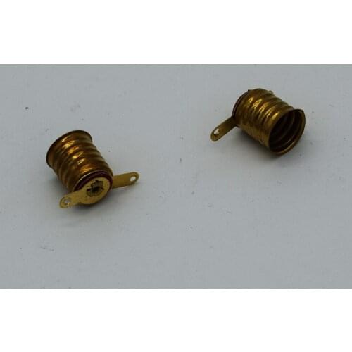 Yuanmbm 25pcs 2.5V E10 light bulb seat/experimental electric beads bracket/physical laboratory/diy toy parts/model material