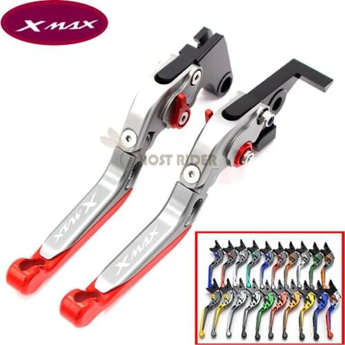 For Yamaha X-MAX 300 XMAX300 Motorcycle Accessori CNC Aluminum Scooter brake Clutch lever Adjustable/Foldable/Extendable