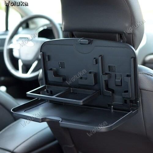 Car foldable dining table car chair back plate car rear seat cup holder drink rack tray CD50 Q03
