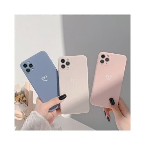 Phone case mobile shell for iphone11 XR XS 7/8/SE 2020 11pro Xs 7p/8plus X/Xs 12 12pro /pro max 12mini Anti-fall Love Couple